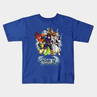 Skies of Arcadia Heroes Kids T-Shirt